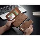 CaseMe 007 - Brown - كفر ومحفظة للبطاقات والنقود