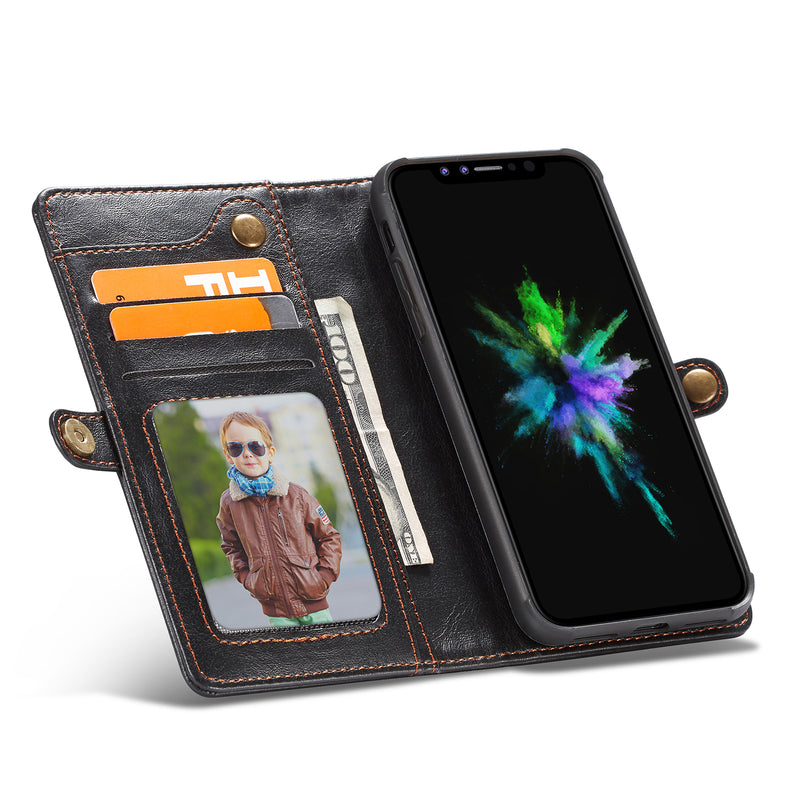 CaseMe Q1 Wallet - كفر محفظة وبطاقات وميدالية