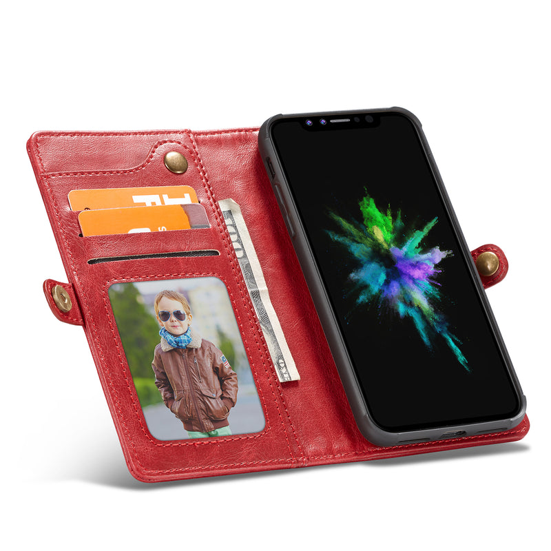 CaseMe Q1 Wallet - كفر محفظة وبطاقات وميدالية