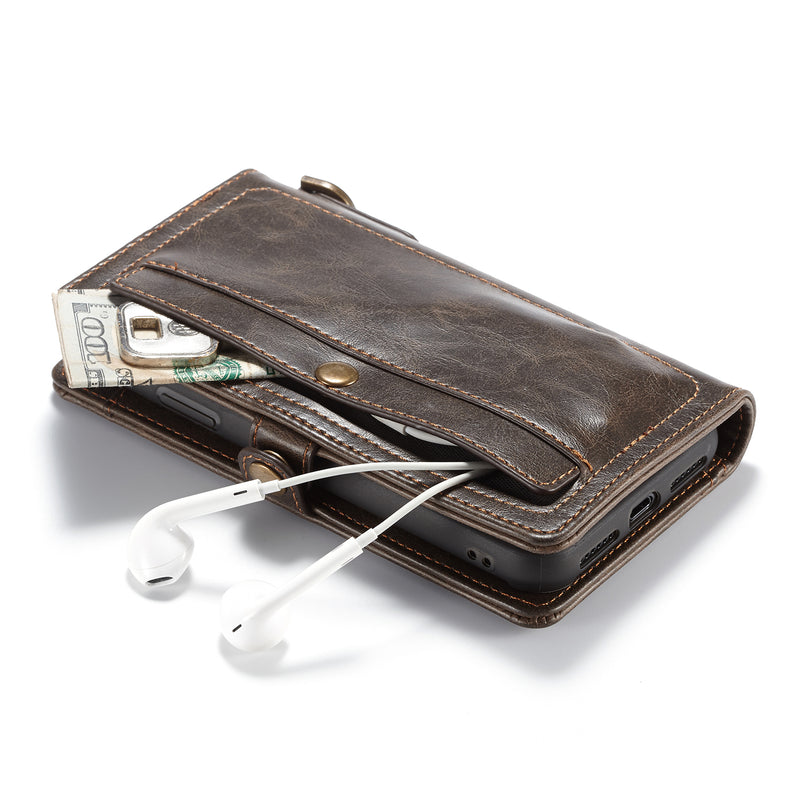 CaseMe Q1 Wallet - كفر محفظة وبطاقات وميدالية