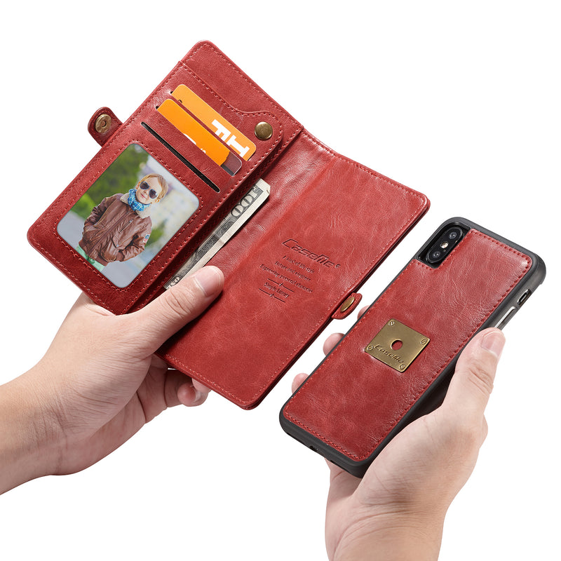 CaseMe Q1 Wallet - كفر محفظة وبطاقات وميدالية