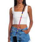 Happy-Nes - The Original Adjustable Phone Strap - Plum Adjustable Strap - With or Without Case - خيط علاقة - صناعة يدوية تركية - يمكنكم اختيار مع كفر او بدون كفر فقط خيط علاقة