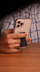 Black Grip, Horizontal, Vertical and Magnetic Stand - مسكة وستاند جانبي ورأسي ومغناطيس للسيارة