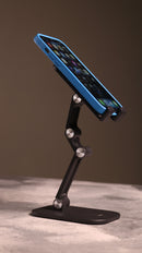 hoco Double Folding Desktop Stand [4.7"-13"] [PH34] - White [H]- ستاند مكتبي - هوكو - لجميع انواع الاجهزة