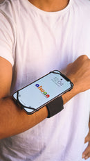 Green Detachable Sports Armband (4" - 6.8")[O] - حزام الذراع الرياضي - لجميع انواع الاجهزة