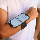 Green Detachable Sports Armband (4" - 6.8")[O] - حزام الذراع الرياضي - لجميع انواع الاجهزة