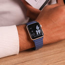 Viva Madrid Lavier Metal Watch Strap  - Blue - سير ساعة ابل ووتش - فيفا مدريد