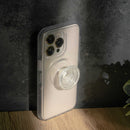 Otterbox Otter+Pop Symmetry Clear Case - Clear - كفر حماية عالية مع مسكة دائرية بوب سوكت - اوتربوكس - شفاف