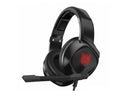 ONIKUMA K19 Wired Gaming Headset for PC, PS4, Switch, Xbox & Mobile - Black [H] - سماعة رأس - للالعاب