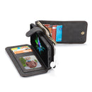 CaseMe 007 - Black - كفر ومحفظة للبطاقات والنقود