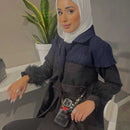 Black Leather Case with Grip, Card Slot and Strap Lanyard - كفر جلد مع مسكة ومحفظة للبطاقات والنقود وخيط سلسة علاقة