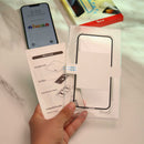 Torrii BODYGLASS Screen Protector Anti-bacterial Coating for iPhone - Full Coverage + Silicon Frame - Clear - حماية شاشة مضاعفة لجميع اطراف الشاشة - توري - مقاومة للخدش والبكتيريا