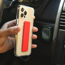 Red Grip, Horizontal, Vertical and Magnetic Stand - مسكة وستاند جانبي ورأسي ومغناطيس للسيارة