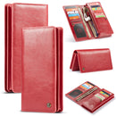 CaseMe 012 - Red - محفظة للهاتف والبطاقات والنقود - لجميع انواع الاجهزة