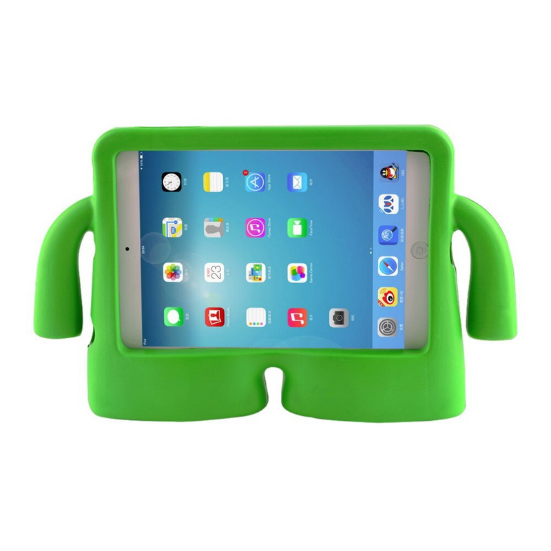 iPad Case with Grip Holder - Green - كفر حماية ايباد - اخضر