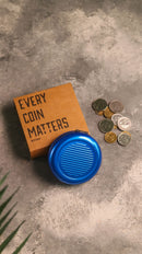 Coinat Aluminum Wallet - Blue - ازرق - كوينات محفظة القطع النقدية