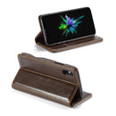 CaseMe 003 - Wallet - Brown - كفر محفظة وبطاقات