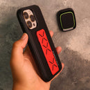 ViVa Madrid Morphix Case - Carmine Red - كفر حماية مغناطيس مع مسكة شريطة وستاند رأسي وجانبي - فيفا مدريد