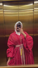 Happy-Nes - Easy Phone Strap - Plum Adjustable Strap - خيط علاقة - صناعة يدوية تركية