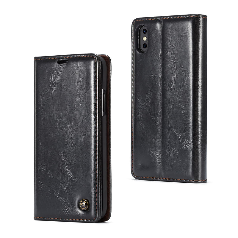 CaseMe 003 - Wallet - Black - كفر محفظة وبطاقات