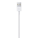 Apple Lightning to USB Cable (1M)  - سلك شحن ايفون - ابل - طول 1 متر - الاصلي - كفالة 12 شهر