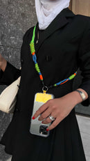 Happy-Nes - Active Phone Strap - Vesuvius Strap - With or Without Case - خيط علاقة - صناعة يدوية تركية - يمكنكم اختيار مع كفر او بدون كفر فقط خيط علاقة