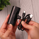 iWalk Link Me Plus Pocket Battery 4800 mAh for iPhone - Black [A]- بطارية متنقلة - مع شاحن ايفون - كفالة 24 شهر