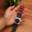 Viva Madrid Venturx silicone Sport Strap For Apple Watch - Red - سير ساعة ابل - سيليكون رياضي - مقاوم للرطوبة والماء والتعرق