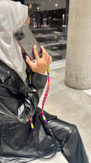 Happy-Nes - The Original Adjustable Phone Strap - Plum Adjustable Strap - With or Without Case - خيط علاقة - صناعة يدوية تركية - يمكنكم اختيار مع كفر او بدون كفر فقط خيط علاقة