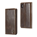 CaseMe 003 - Wallet - Brown - كفر محفظة وبطاقات