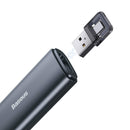 Baseus Orange Dot Wireless Presenter (Red Laser) Wireles Presenter - مؤشر ليزر - للعروض التقديمية - البرزنتيشن - مناسب لجميع انواع الاجهزة والايبادات