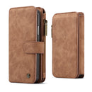 CaseMe 007 - Brown - كفر ومحفظة للبطاقات والنقود