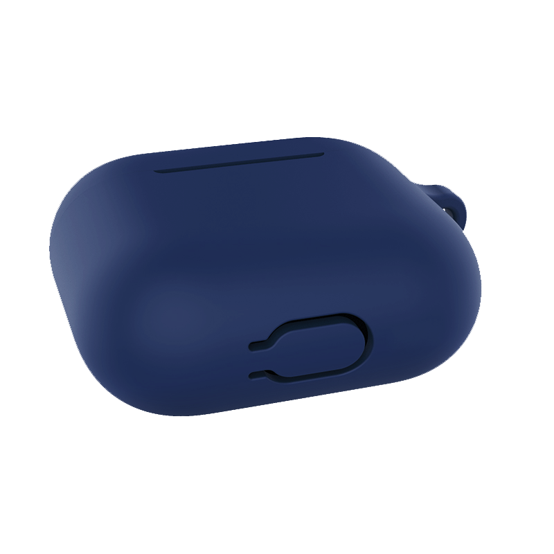 Devia Naked Silicone Case For AirPods 3 - 2021 - Blue - كفر حماية سماعة ابل ايربودز 3