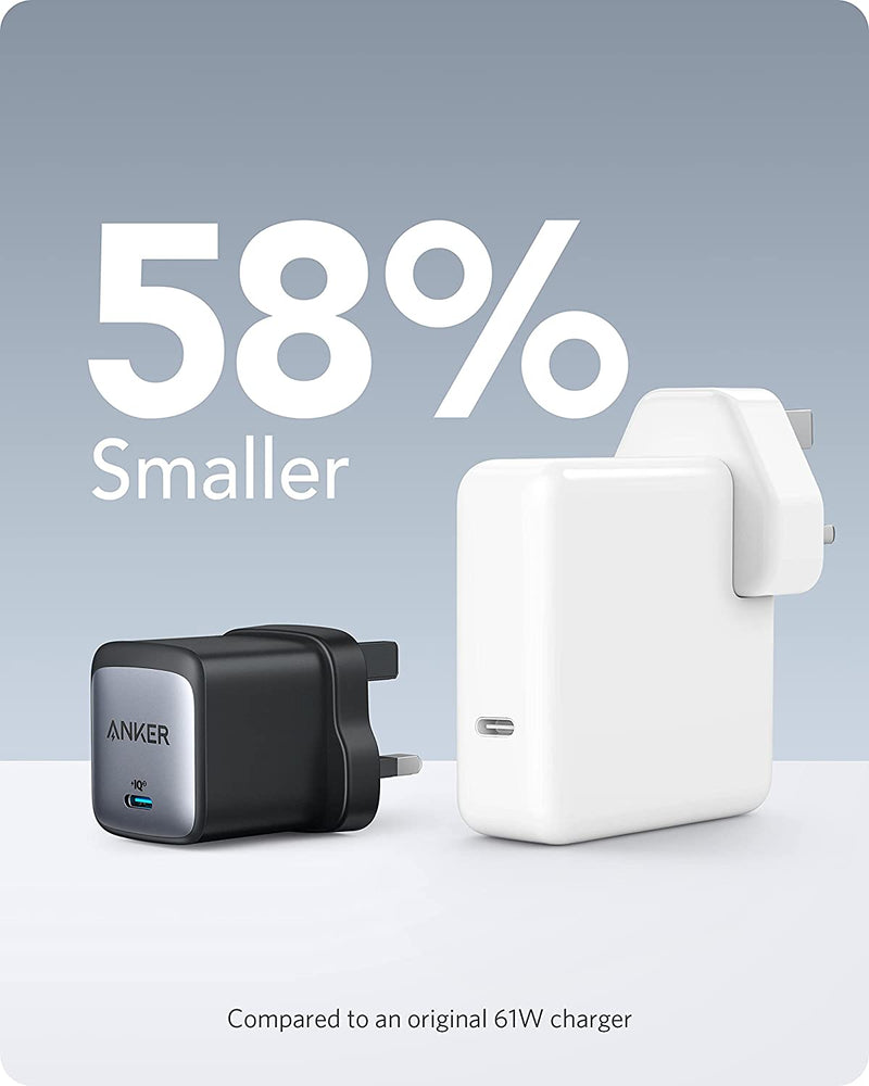 Anker Nano II 65W [D] - شاحن حائط تايب سي - انكر - قوة 65 واط - كفالة 18 شهر