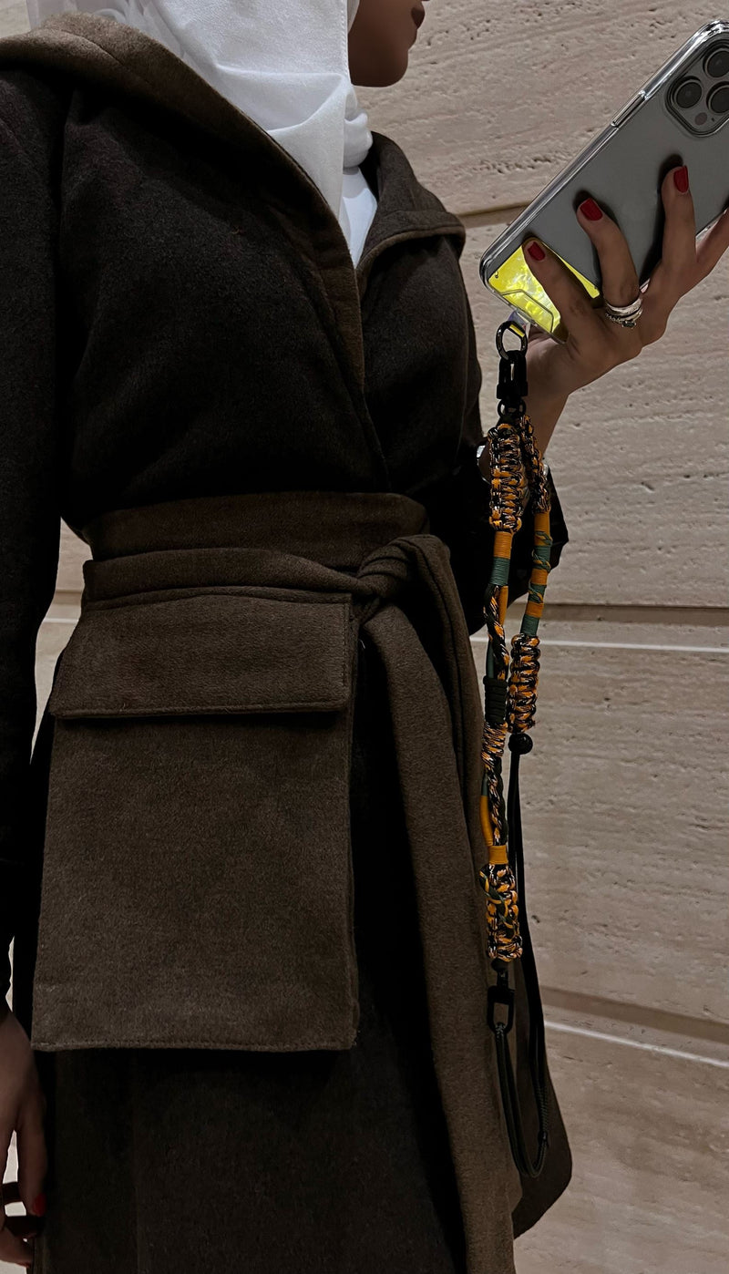 Happy-Nes - Active Phone Strap - There Strap - With or Without Case - خيط علاقة - صناعة يدوية تركية - يمكنكم اختيار مع كفر او بدون كفر فقط خيط علاقة