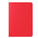 iPad Leather Case with 360 Degree Rotating Stand - iPad mini 6 - 2021 - Red - كفر حماية ايباد مع ستاند