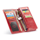 CaseMe 012 - Red - محفظة للهاتف والبطاقات والنقود - لجميع انواع الاجهزة