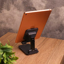 hoco Carry Folding desktop holder stand [PH29A] - Black [H]- ستاند مكتي - هوكو - لجميع الاجهزة