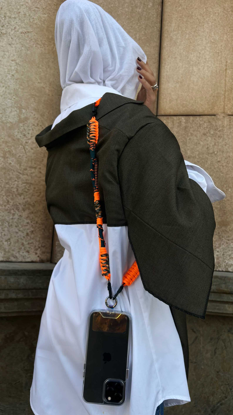Happy-Nes - Active Phone Strap - Tambora Strap - With or Without Case - خيط علاقة - صناعة يدوية تركية - يمكنكم اختيار مع كفر او بدون كفر فقط خيط علاقة