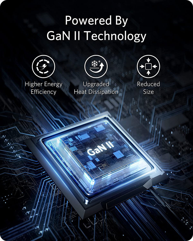Anker Nano II 65W [D] - شاحن حائط تايب سي - انكر - قوة 65 واط - كفالة 18 شهر
