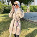 Light Purple Leather Case with Grip, Card Slot and Strap Lanyard - كفر جلد مع مسكة ومحفظة للبطاقات والنقود وخيط سلسة علاقة