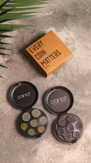 Coinat Aluminum Wallet - Blue - ازرق - كوينات محفظة القطع النقدية