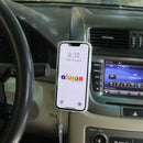 Uniq Hybrid Heldro Mount Series - Dove Matte Clear - كفر حماية عالية مع مغناطيس للسيارة ومسكة شريطة وخيط علاقة - يونيك