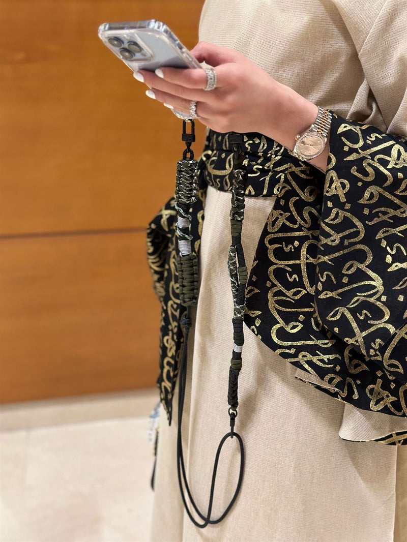 Happy-Nes - Active Phone Strap - Cotopaxi Strap - With or Without Case - خيط علاقة - صناعة يدوية تركية - يمكنكم اختيار مع كفر او بدون كفر فقط خيط علاقة