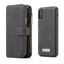 CaseMe 007 - Black - كفر ومحفظة للبطاقات والنقود