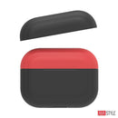 AhaStyle Apple AirPods Pro Case - Black / Red - كفر حماية سماعة ابل ايربدوز برو