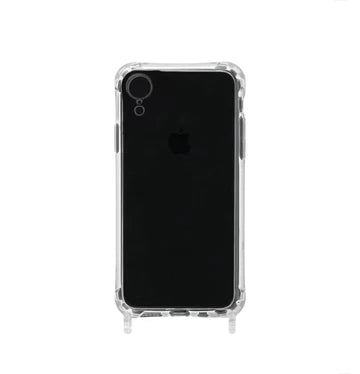 Happy-Nes - Only Phone Cases with Strap Hanger for All iPhone Models - كفر شفاف - هابي نيس