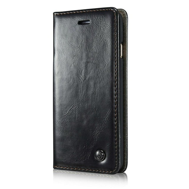 CaseMe 003 - Wallet - Black - كفر محفظة وبطاقات