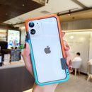 Orange Blue Bumper Silicone Case - كفر اطار لجميع اطراف الجهاز