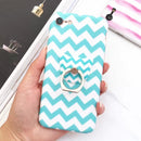 Tiffany Waves Case With Ring - كفر مع مسكة خاتم